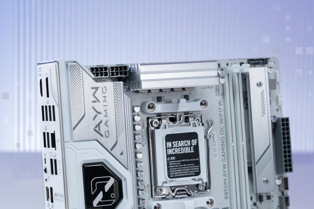 1000多元就能拥有的装机神器! 华硕B850M AYW OC哎呦喂主板性能测评