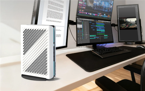 铭凡发布原子侠G1 Pro迷你机：锐龙9 8945HX 纯白机身仅3.8L