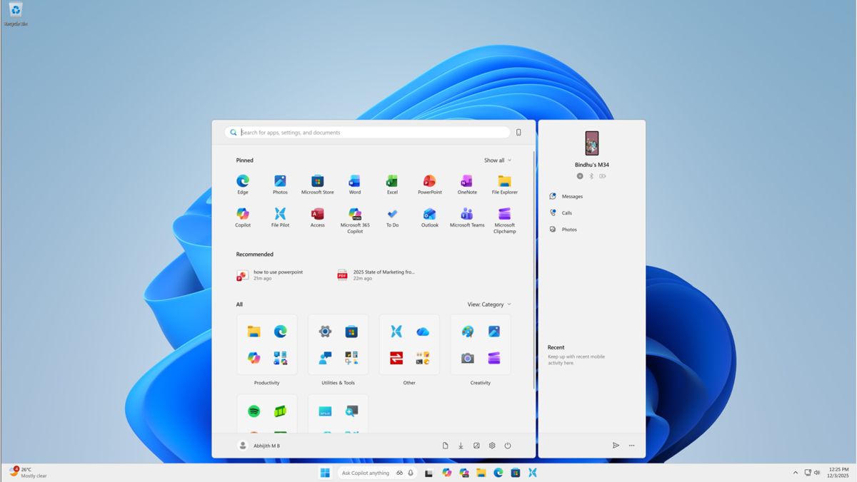 Win11安装KB5068861后新开始菜单变大且无法缩小
